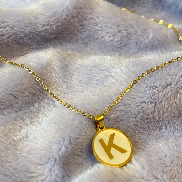 Initial Pendant Necklace - Picture 4 of 9